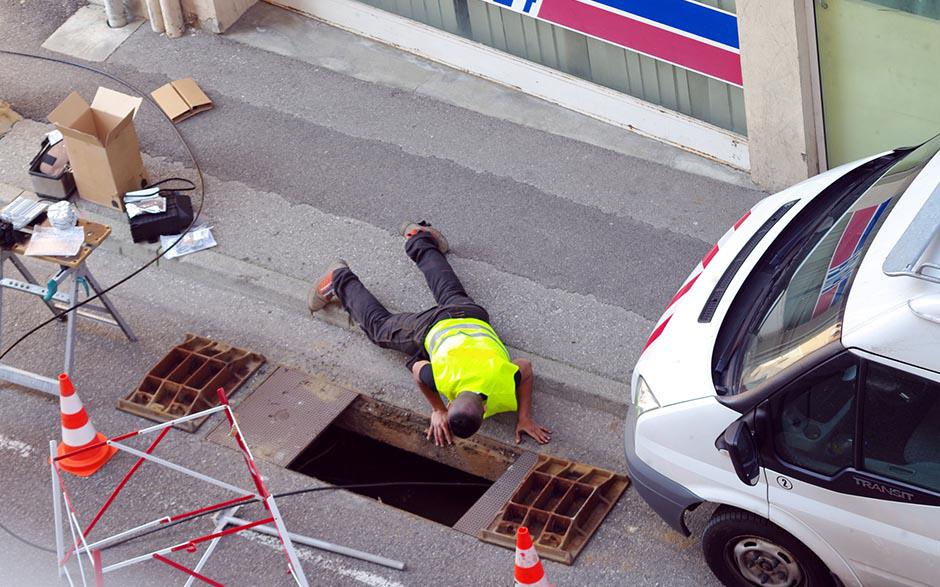 travaux assainissement Neuilly-en-Thelle
